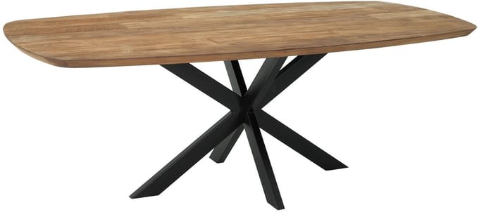 DTP Home Dining table Evo Danish oval 220,76x220x110 cm, recycled teakwood