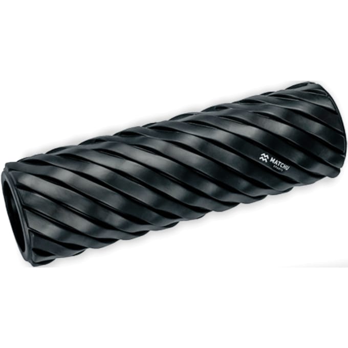 Matchu Sports - Foamroller - Foam Roller - Heavy Duty - Bindweefselmassage - Massage roller - 46 cm - Hard - Zwart