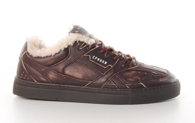 Copenhagen dames sneaker Lunexa leder bruin