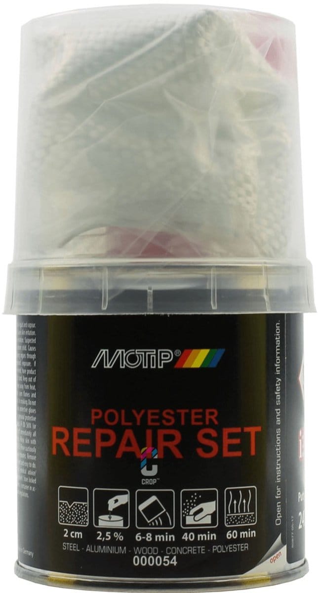 Motip Polyester Reparatieset - 250 g