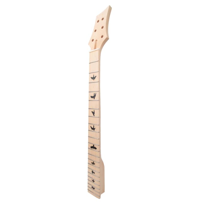 Esdoornhout Fretboard 22 Fret Gitaar Hals voor Elektrische Gitaar Onderdelen Vervanging beige