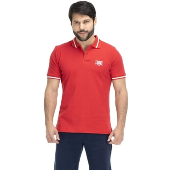 Polo Shirt Korte Mouw Leone 1947 Man Small Logo