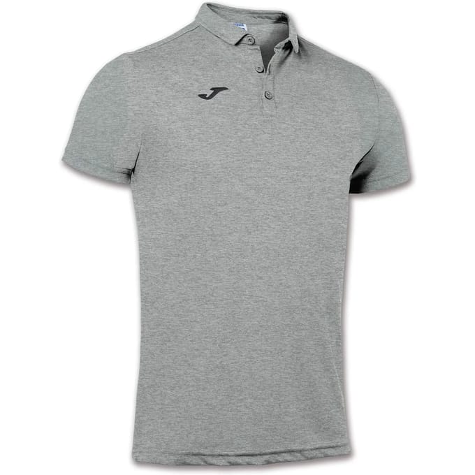 Joma Hobby Polo Heren - Grijs Gemeleerd | Maat: S