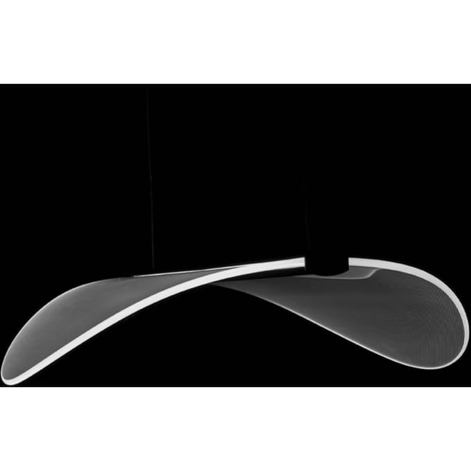 Stilnovo hanglamp Diphy, opbouwbaldakijn, 76 cm, 3000K