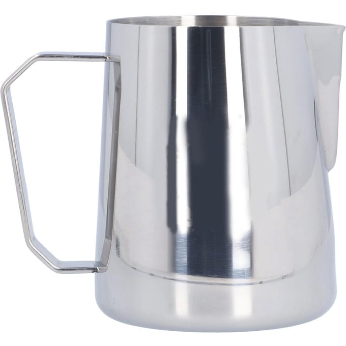 Melkopschuimkannetje RVS 600ML Stoomkannetje voor Melkopschuimer Latte white
