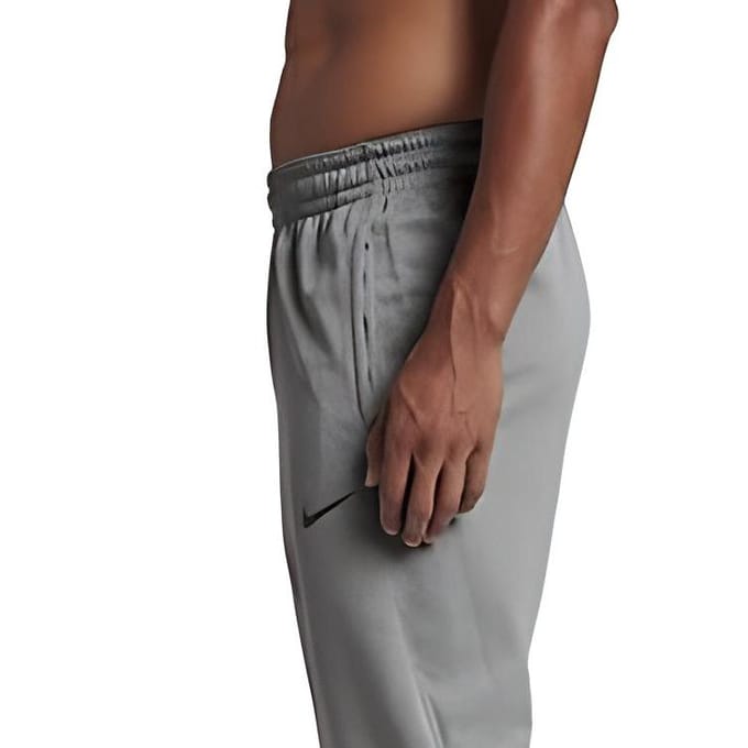 Nike Elastische Taille Gebreide Joggingbroek Heren Broeken Grijs 916928-063 S gray