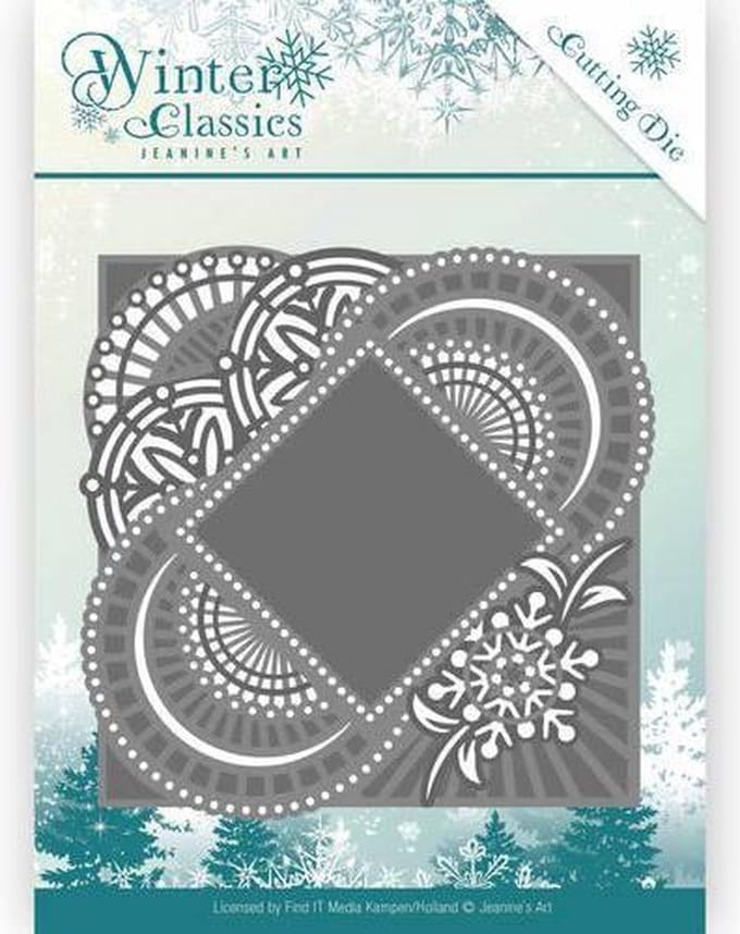 Mal - Jeanine's Art - Winter Classics - Spiegel Omlijsting