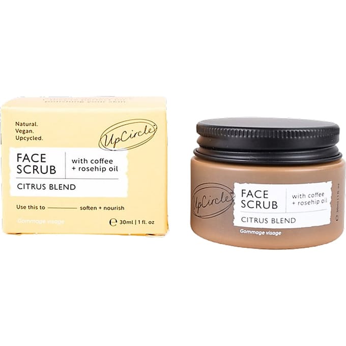 UpCircle Koffie Gezichtsscrub Citrus Mix - Mini