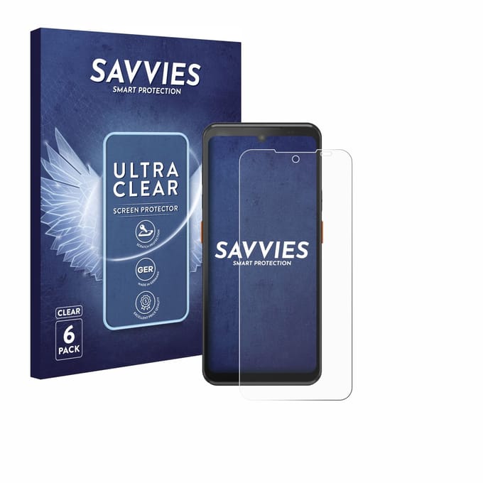 Savvies - Screenprotector voor Summi L3 - Folie Beschermfolie transparant 6 Stuks