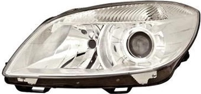 VanWezel 7628963 - Phare gauche avec clignotant pour Skoda Fabia de 03/2010 à 2014