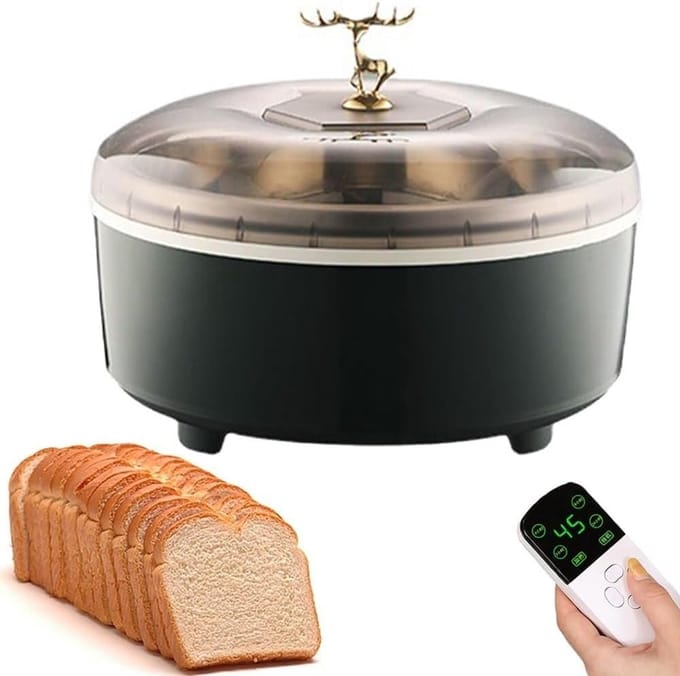 Gistdeeg Machine - Fermentatie Box - Brood Bakken - Instelbare Temperatuur - 5 Liter Inhoud - Groen