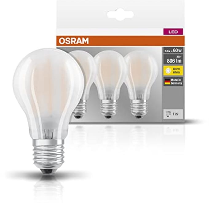 E27 LED Lamp Warm Wit 2700K 7W Matt