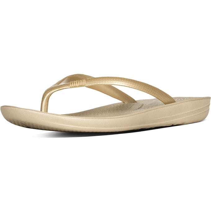 FitFlop Iqushion Ergonomic Flip-Flops TPU Dames Slippers - Gold
