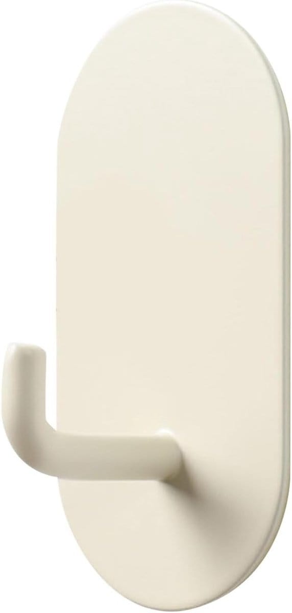 Dailygoody - Achter de deurhaak - Matzwart - Sterke lijm - Waterdicht