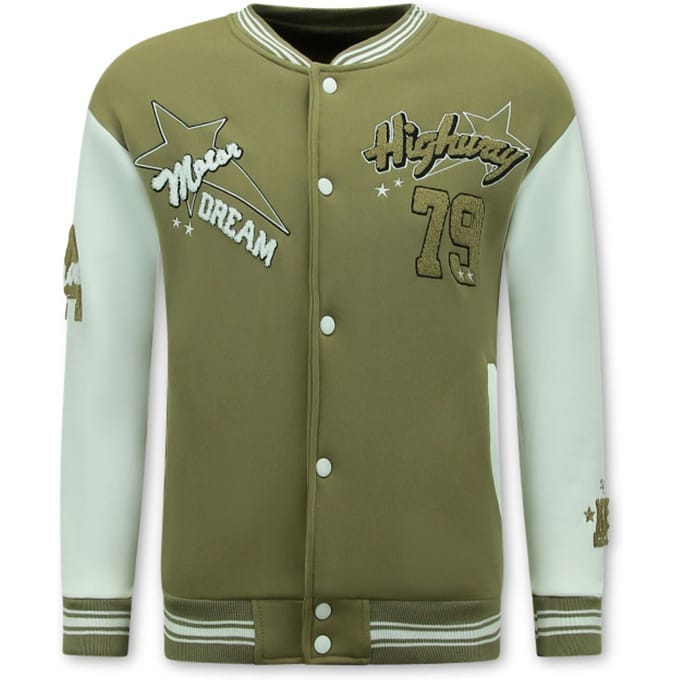 Baseball jacket - College Jas Heren - 903 - Bruin