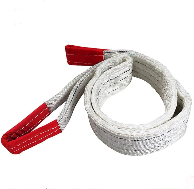 Kraan Cargo Strap 2T 2M Webbing Lifting Sling Strap - Duurzame Polyester Hefband voor Goederen en Voertuigen
