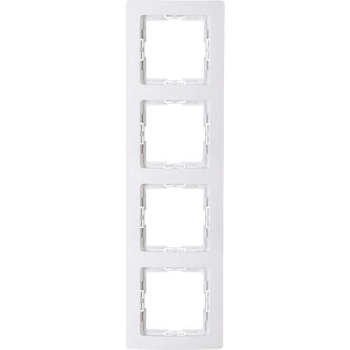 Kopp Paris Afdekraam - 4 Voudig - 295 x 83 x 10 mm - Arctic Wit