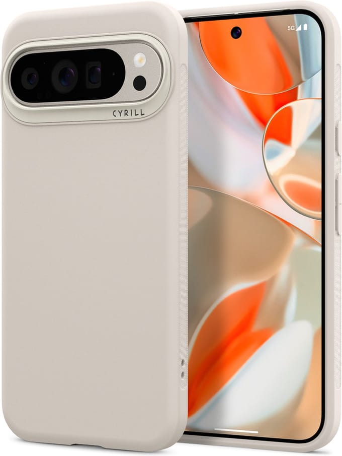 Spigen Cyrill Ultra Color Google Pixel 9 / 9 Pro Hoesje Back Cover Cream
