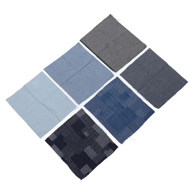 Sashiko Kit Wateroplosbaar Draagbaar Multifunctioneel Handborduurwerk Starter Kit voor Beginner gray