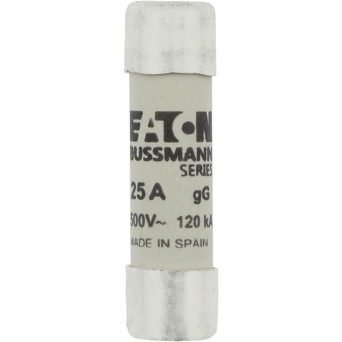 Laagspanning Cilindrische Zekering 25A 500V AC 10x38mm IEC - C10G25 [10 Stuks]