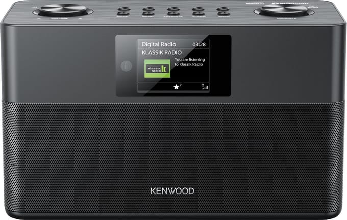 Kenwood CR-ST80DAB - DAB portable radio - Bluetooth - DAB/DAB+/FM - Stereo