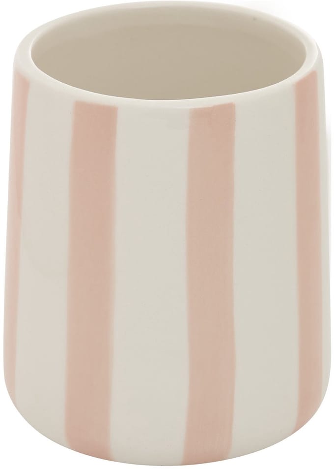 5Five Strio Tandenborstelhouder - Ø9x10cm - Roze