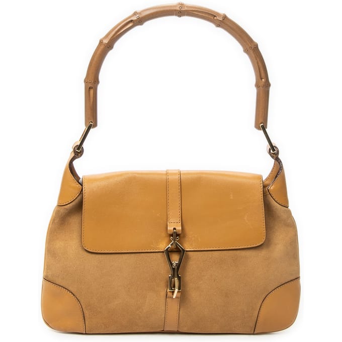 Bamboo Flap Jackie   schoudertas