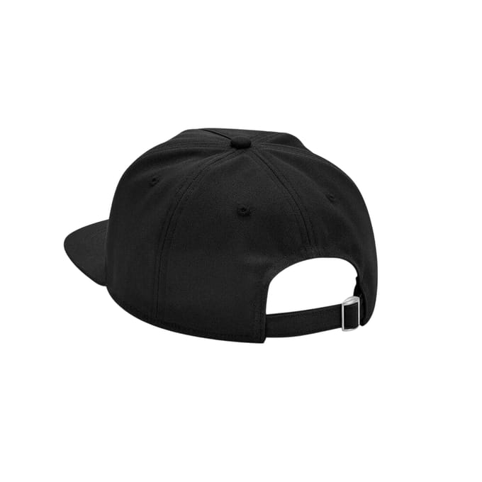 Beechfield 5 Paneel Organic Cotton Unstructured Cap (Zwart)