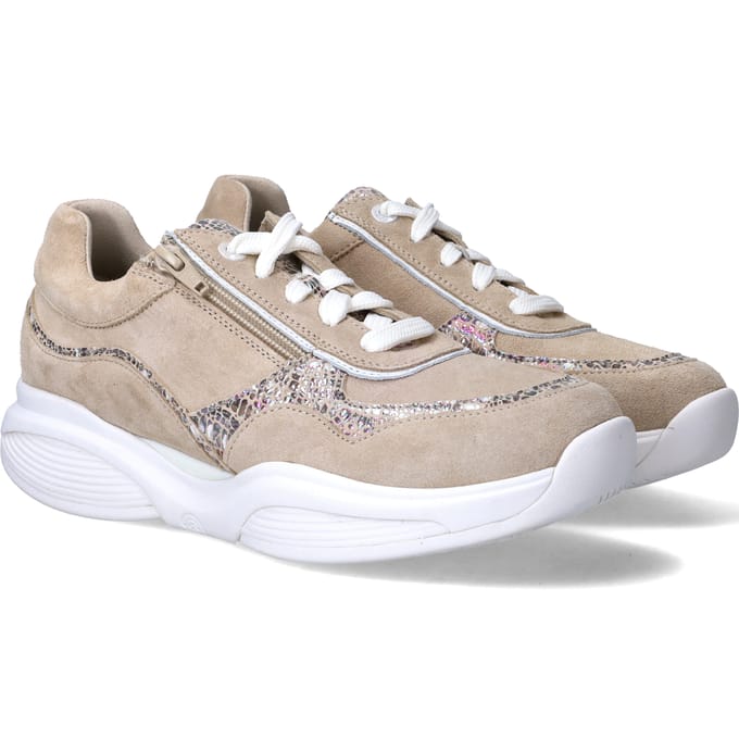 Xsensible SWX11 Stretchwalker Sneakers - Dames - Beige - Maat:40