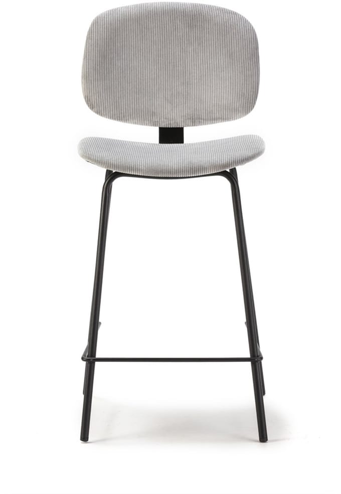 Marckeric - Barkruk Arus - Zwart - 44x50x65cm - Set van 2