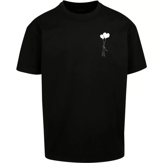 T-shirt Merchcode Love In The Air Oversized