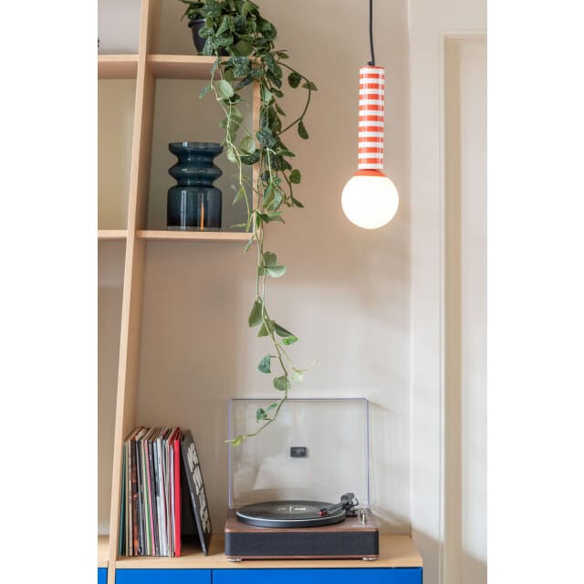 Leitmotiv hanglamp rayado retro - 12x12x38 cm
