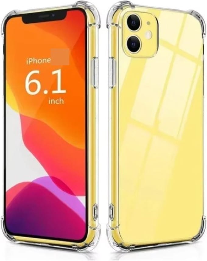 Scoby - Telefoon Hoesje - Geschikt voor Iphone 12 / Iphone 12 Pro - Telefoonbescherming - Phone Case - Transparant