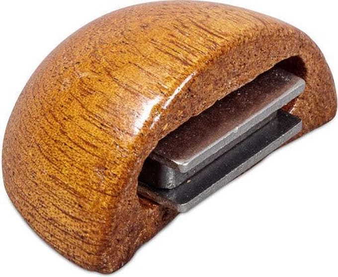 Deurstopper met magneet - sapeli 48x25mm