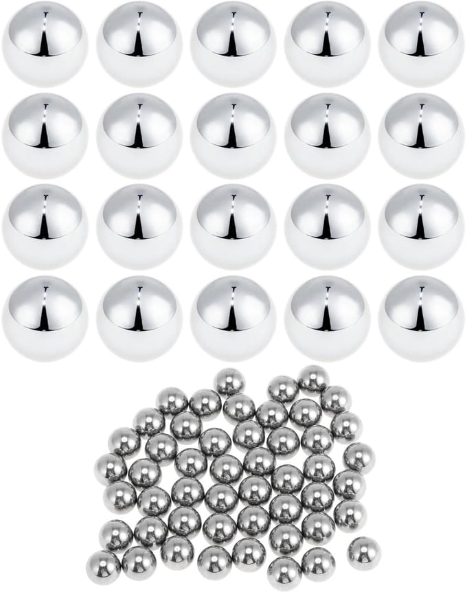Dailygoods - 11,5 mm Kogellagers Kogellagerstaal G100 Precisiebal 50 Stuks