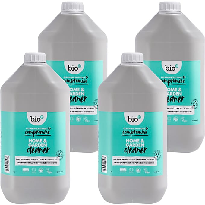 Bio-D Huis- & Tuinreiniger 5L Refill Bundel