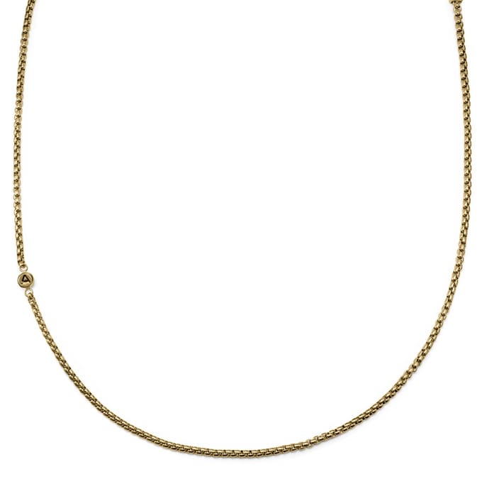 Rico Goudkleurige Boxchain-ketting