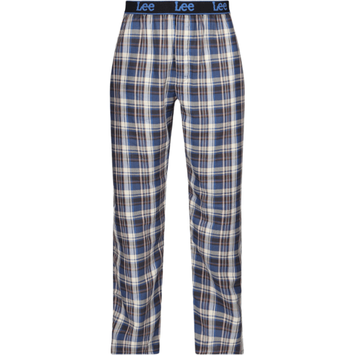 LEE Yukon geweven broek - antraciet/geruit blauw - maat M