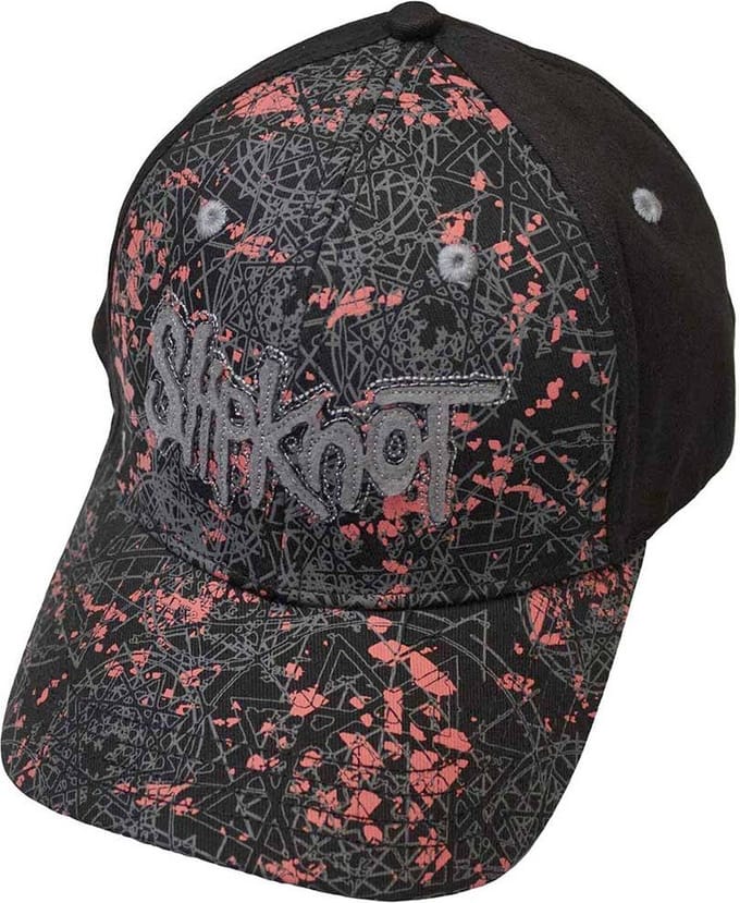 Slipknot - Nonagrams Pattern Baseball pet - Zwart