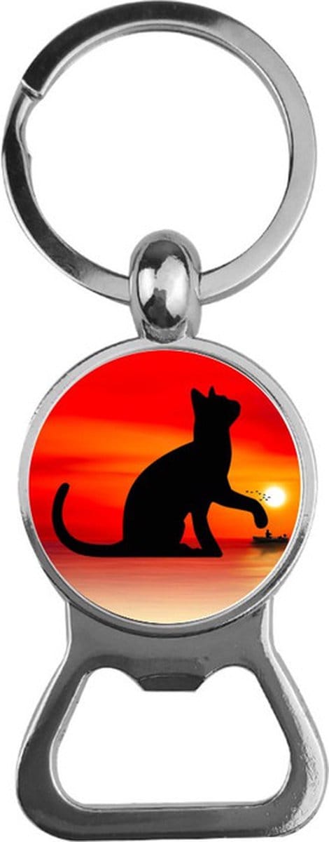 Bieropener Glas - Kat
