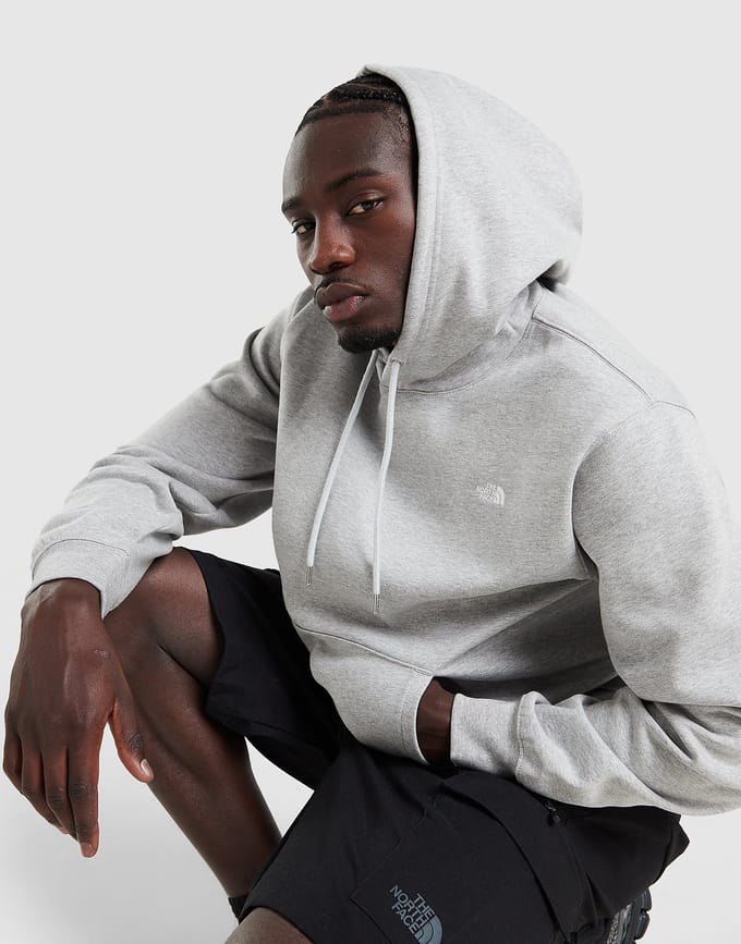 The North Face Essential Relaxed Hoodie - Grijs- Heren, Grijs S