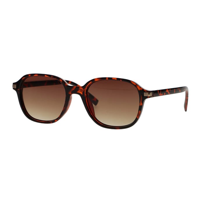 Spectrum Zonnebril Tortoise Bruin Glas Unisex