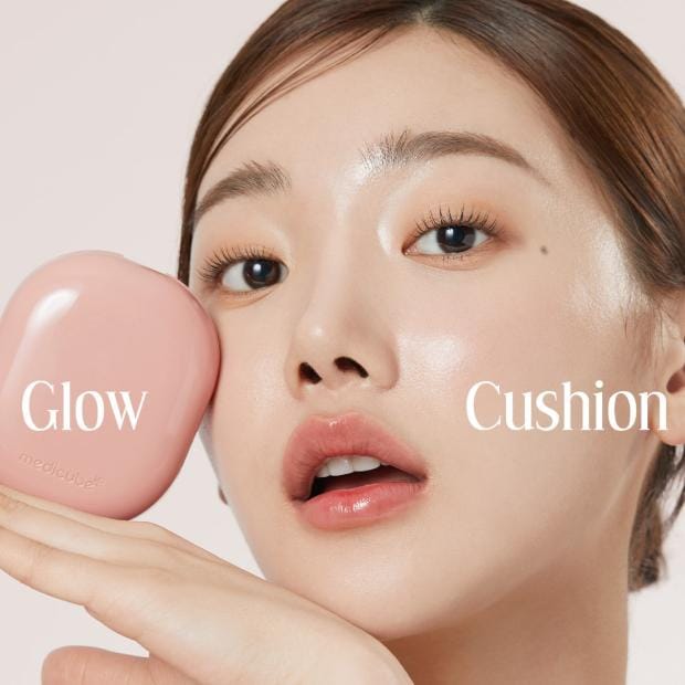 Medicube Pro Glutathione Glow Cushion SPF50+ PA++++ 15g (Kleur 21 / Kleur 23), Medicube Pro Glutathione Glow Puff (9 Opties) #no.21 x 1pcs beige