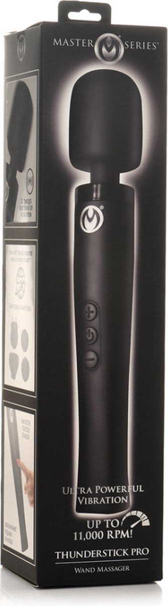 XR Brands - Thunderstick Pro - Wand Massager - Black