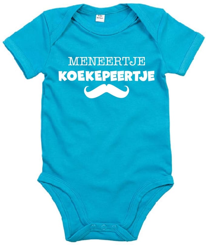 Rompertje Meneertje Koekepeertje-Surf Blue-0-3 Maanden