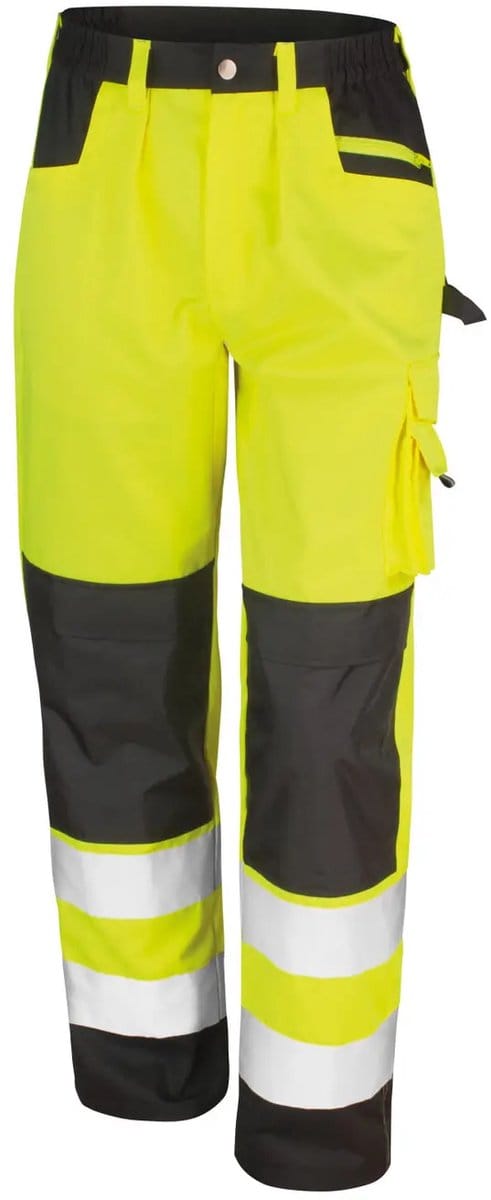 Regatta Safety Cargo Trouser RT327 - Fluorescent Yellow - 4XL