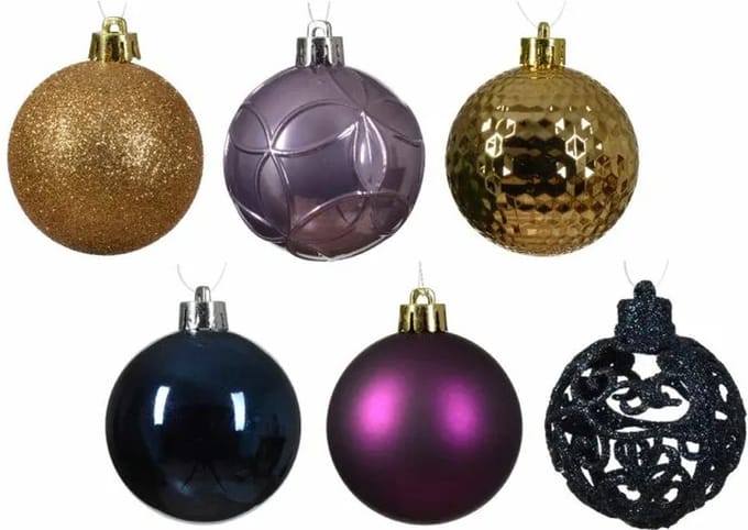 Decoris kerstbal 37 6 cm
