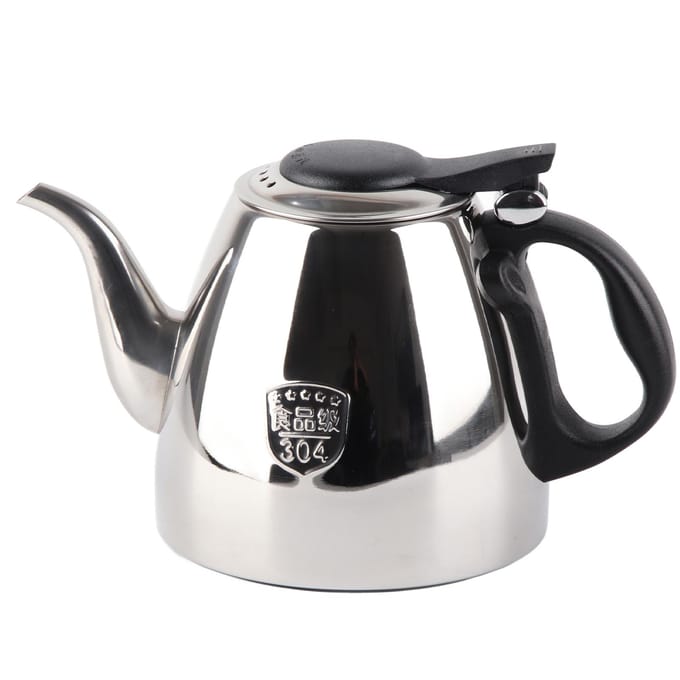1.2l 1.5L Roestvrijstalen Theepot voor op het Fornuis Thee Koffie Pot Ketel Hittebestendig Handvat 1.5L