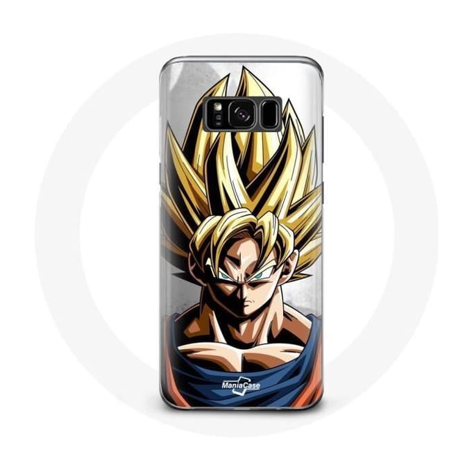 Coque pour Samsung Galaxy S8 plus Sangoku Mur Dragon Ball Super