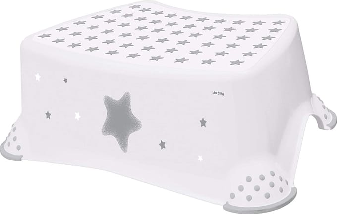 Keeeper Stars Wit Opstapje - kinderplatform